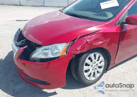 2014 Nissan Sentra Sv z USA, uszkodzony, nr VIN 3N1AB7AP3EY284520